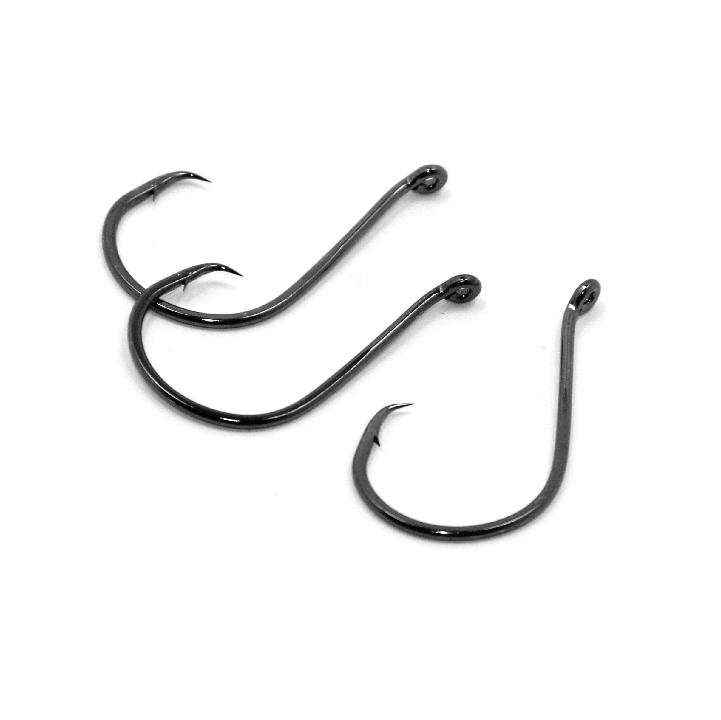 Gamakatsu Circle Offset Point Octopus Hook-Pack of 25 (Black) - Image 3