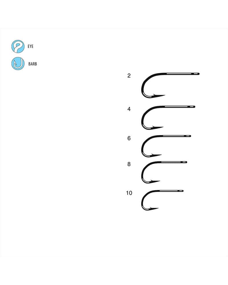 L11S-3H Salmon & Steelhead Tackle, Size: (20 Pack) NS Black, 10 - Image 3